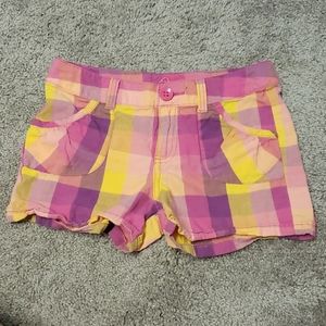 Girl's Plaid Shorts